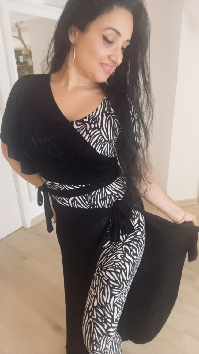 Ensemble 3 pièces avec dessous combinaison zèbre 🖤🤍